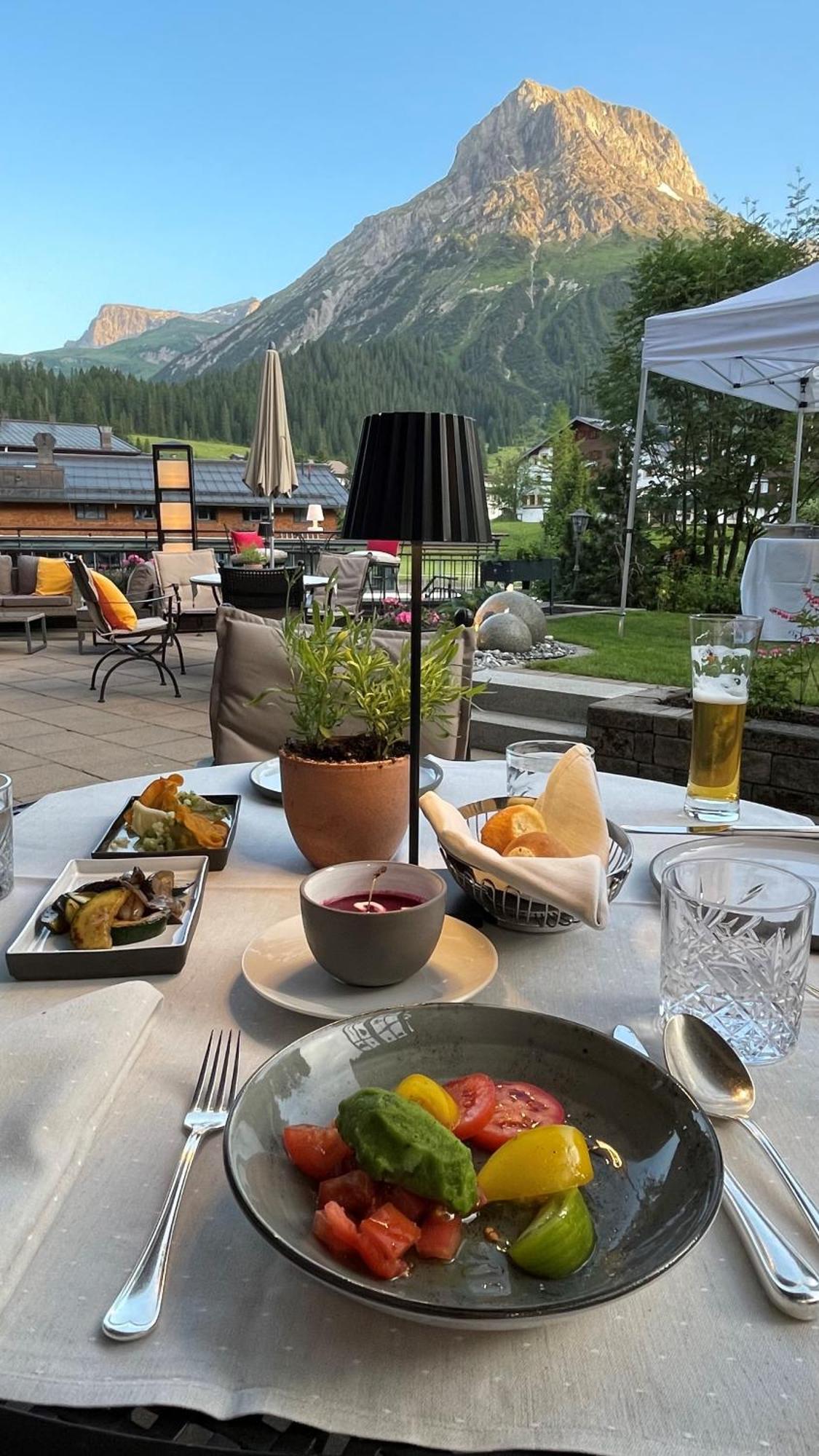 Haldenhof Hotel Lech am Arlberg Bagian luar foto